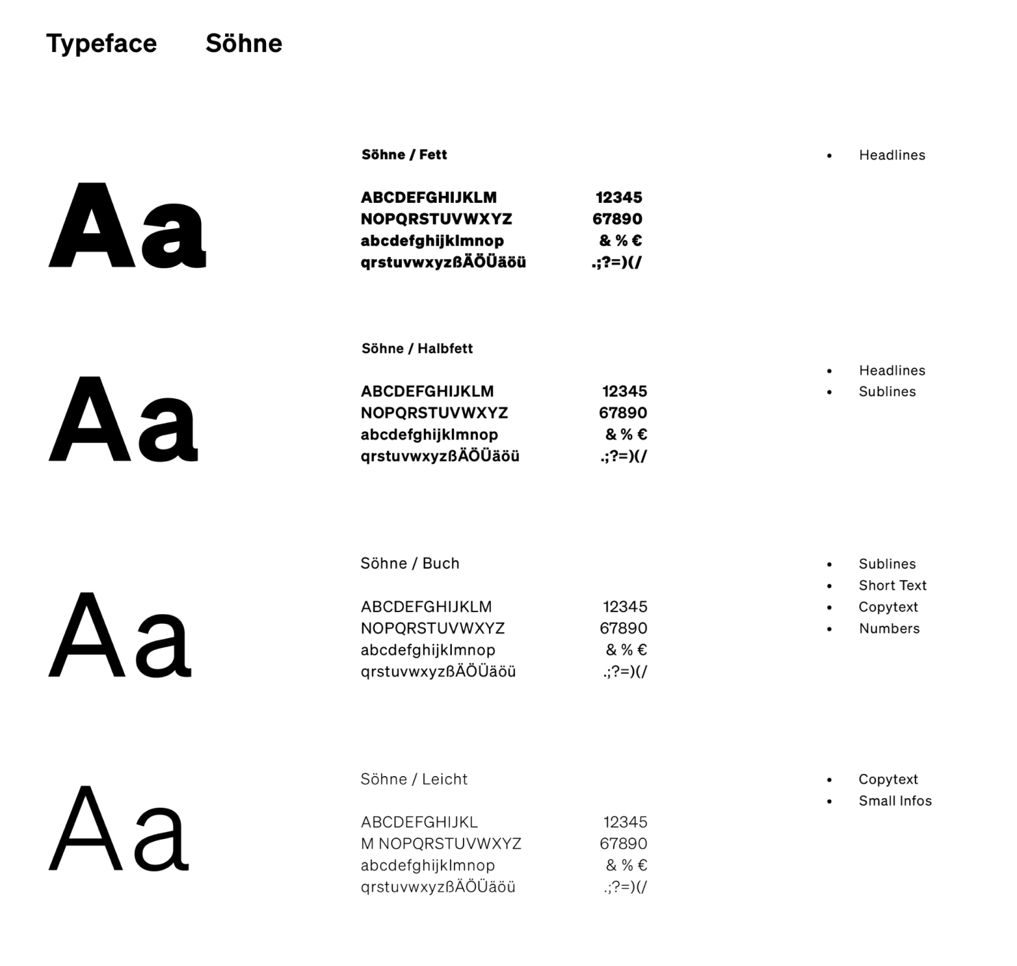 fonts example