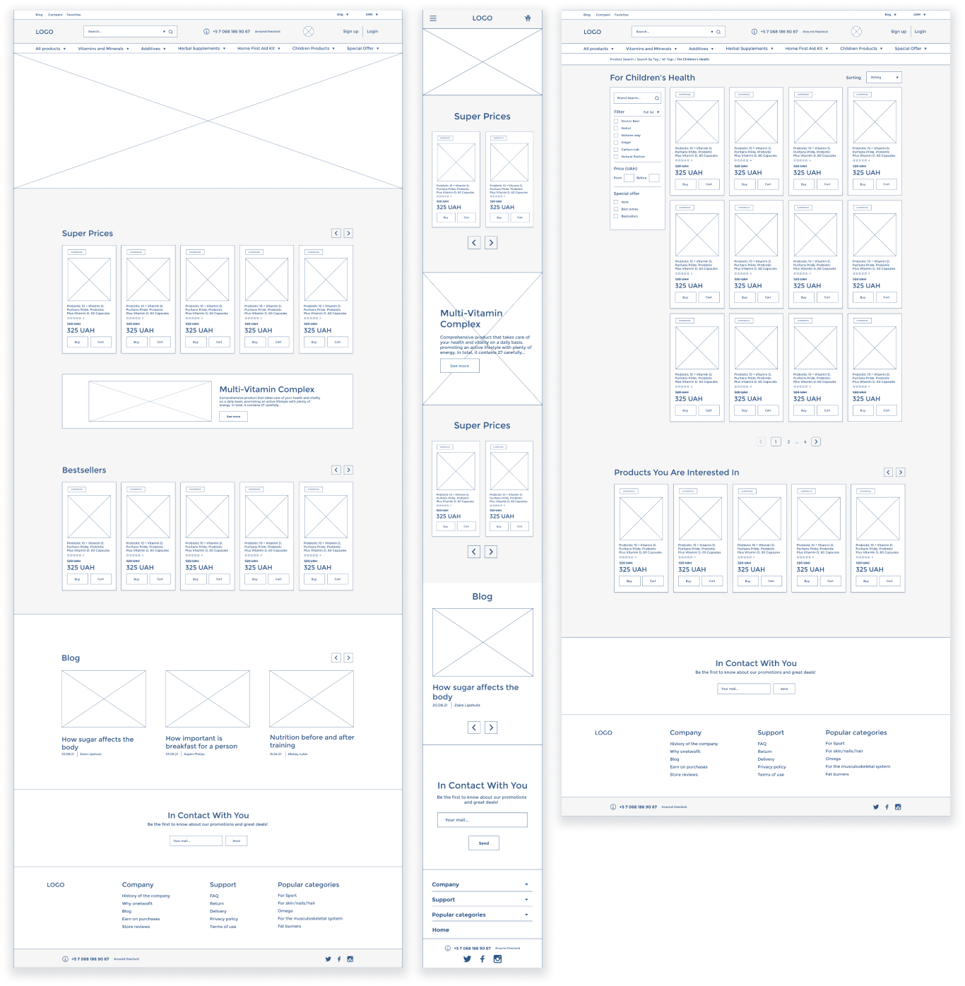 wireframes