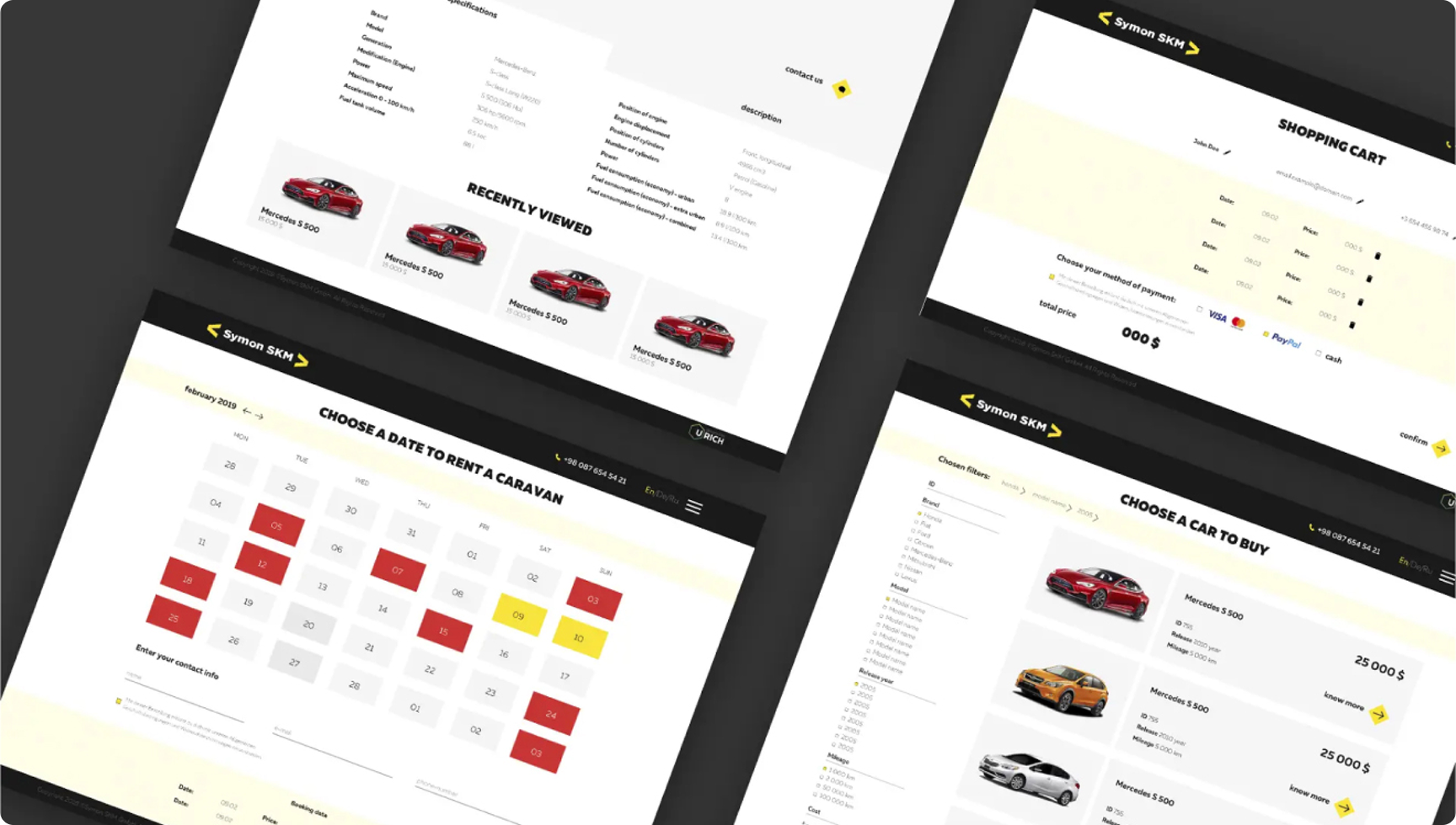 Automotive platform for vehicle sales and rental services across Germany