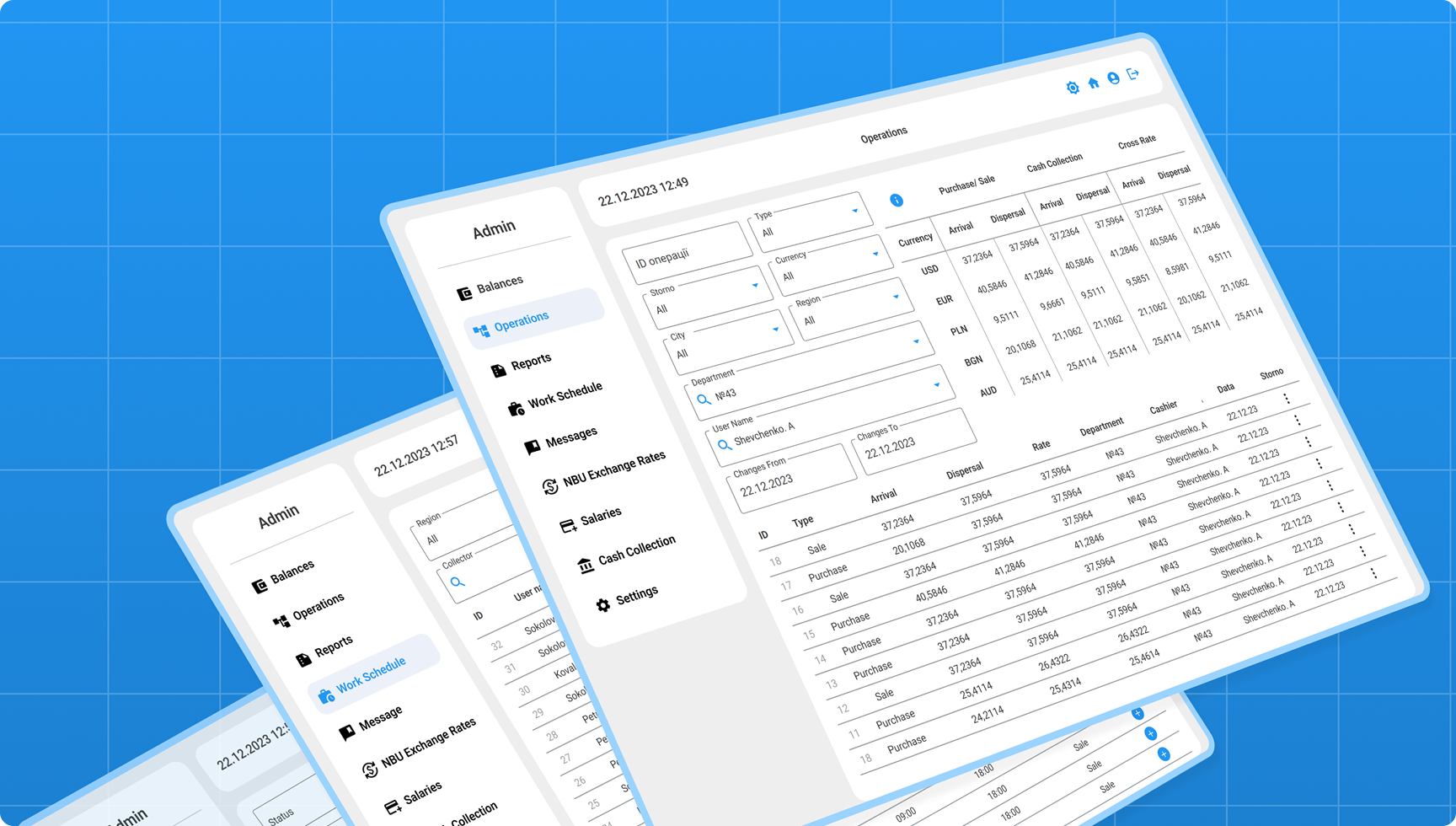 Custom FinTech Platform & Currency Exchange System