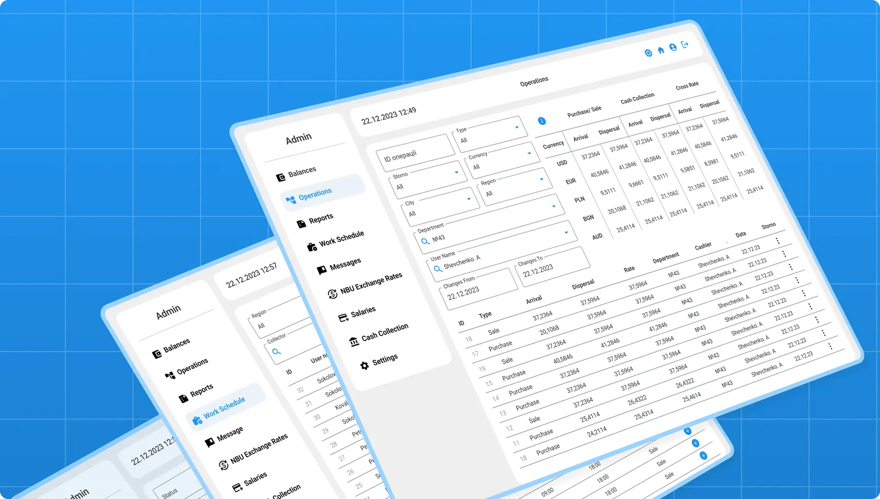 Custom FinTech Platform & Currency Exchange System