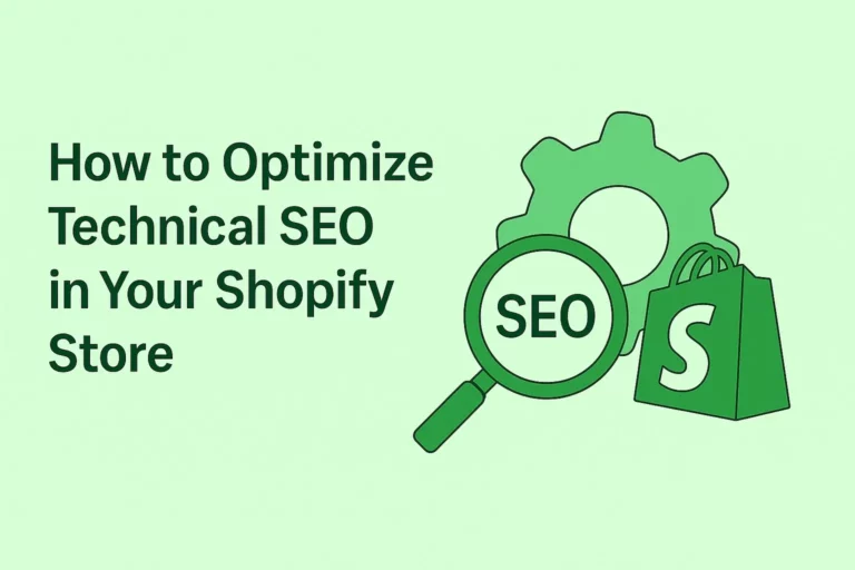 How to Optimize Technical SEO in Your Shopify Store